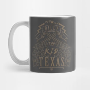 outlaw cross guns with ornaments Mug